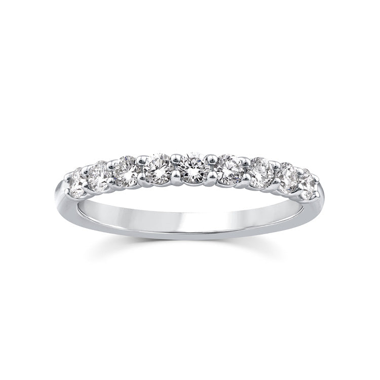 0.50ct Lab Grown Diamond Ring in 9K White Gold
