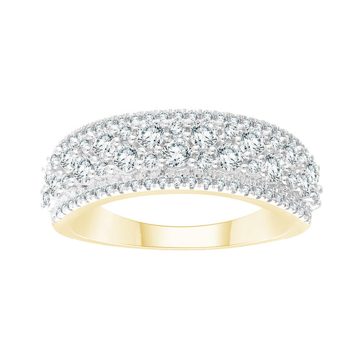 1.00ct Lab Grown Diamond Ring in 9K Yellow Gold