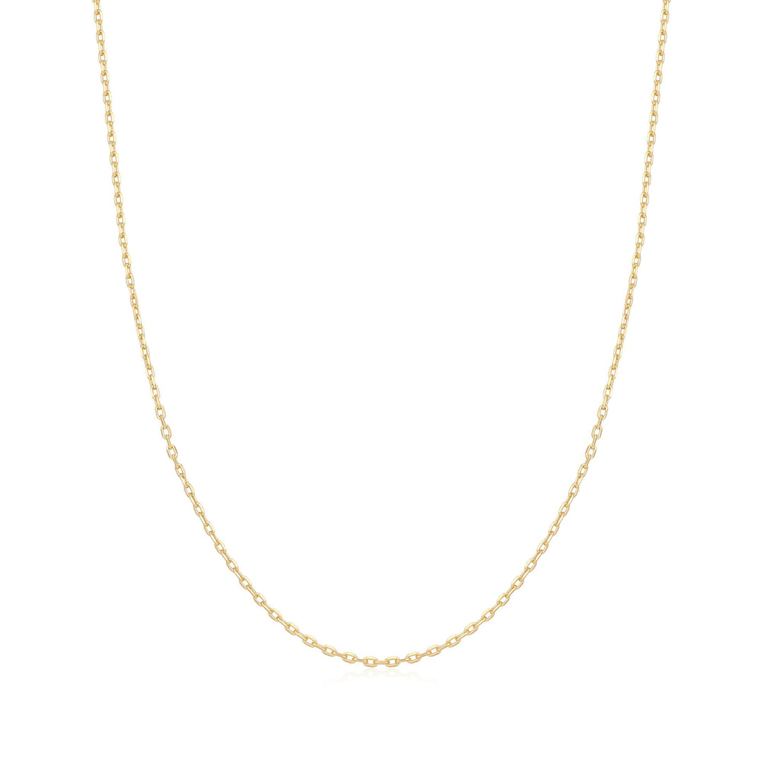 Ania Haie Gold Mini Link Charm Chain Necklace