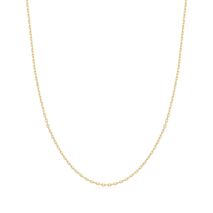 Ania Haie Gold Mini Link Charm Chain Necklace