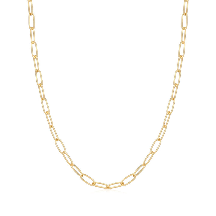 Ania Haie Gold Link Charm Chain Necklace