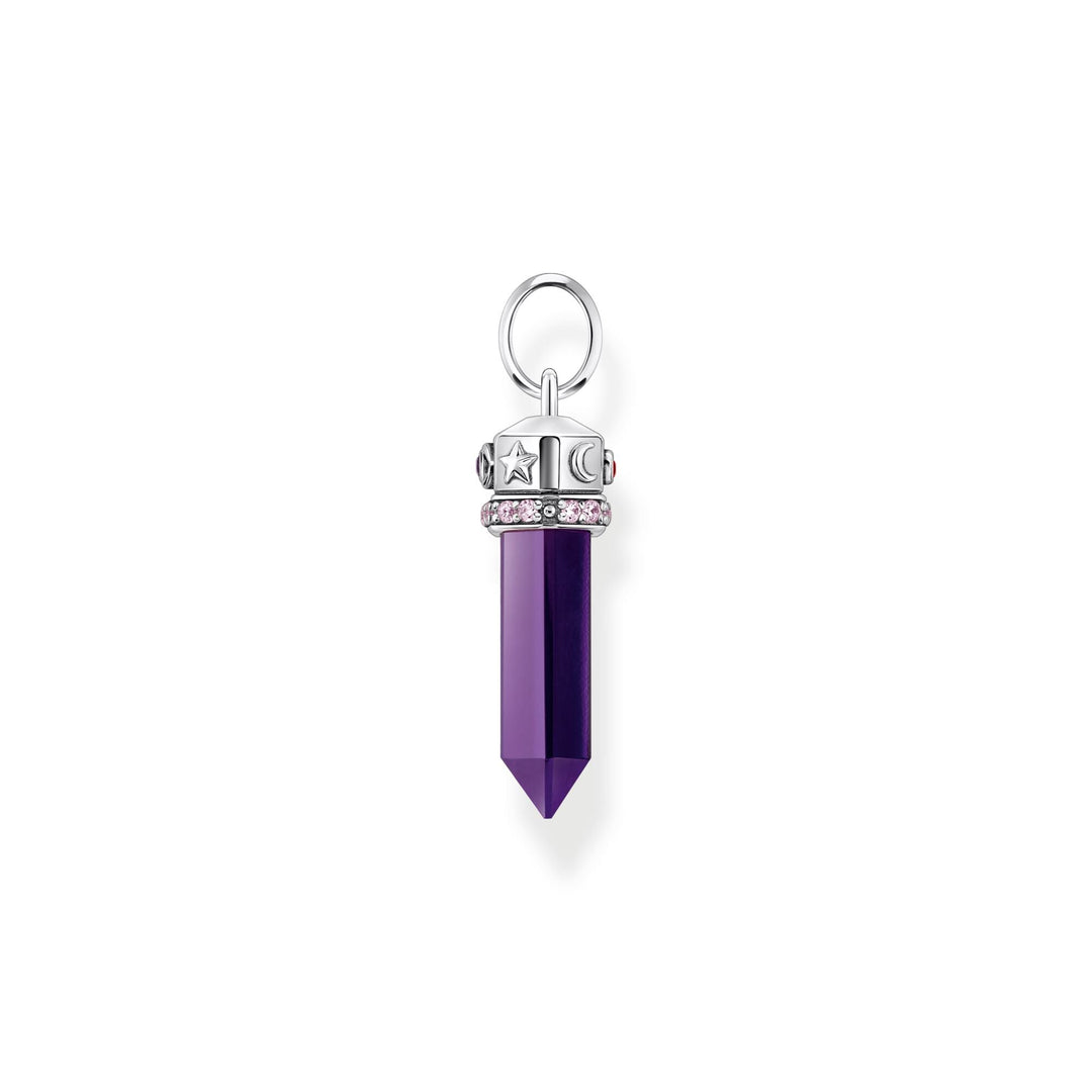 THOMAS SABO Pendant with Imitation Amethyst