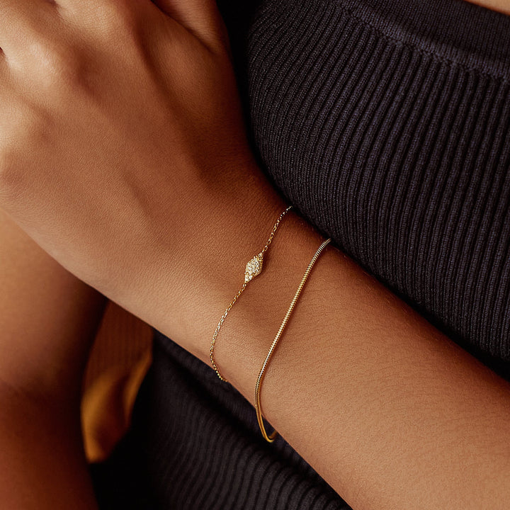 Ania Haie Gold Pave Sparkle Bracelet