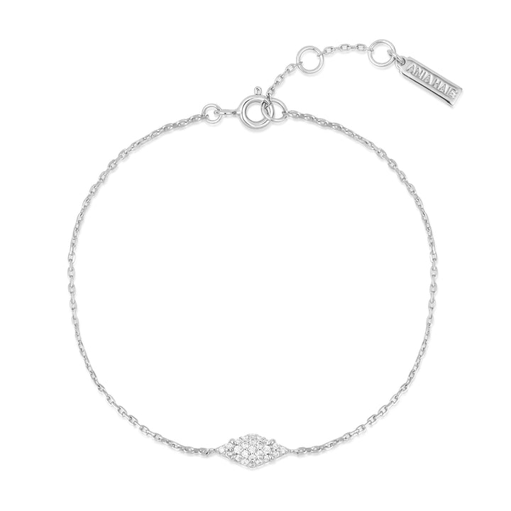 Ania Haie Silver Pave Sparkle Bracelet
