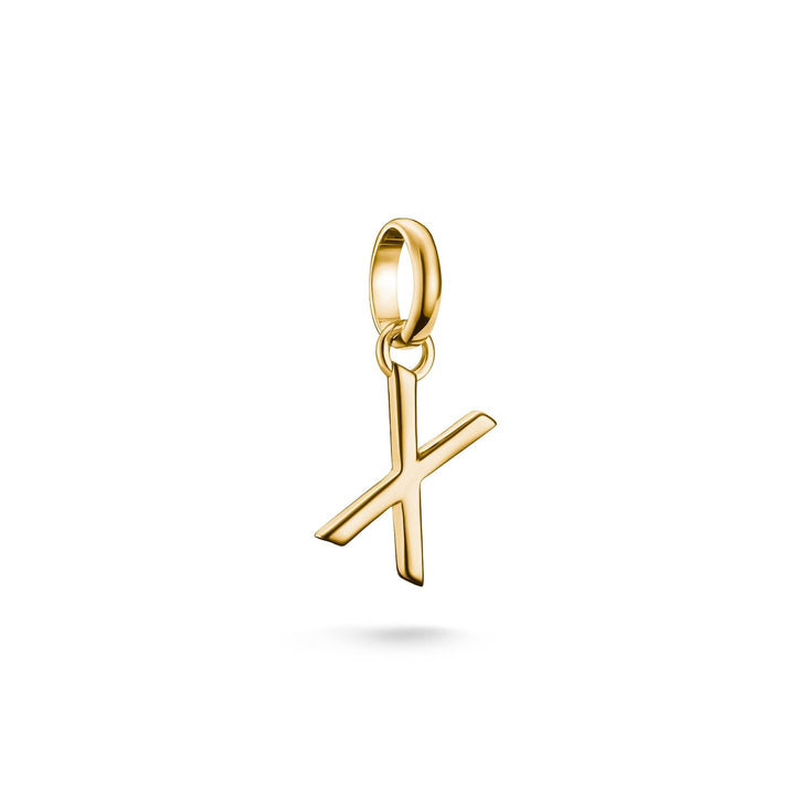 THOMAS SABO Connect Charm letter X Gold