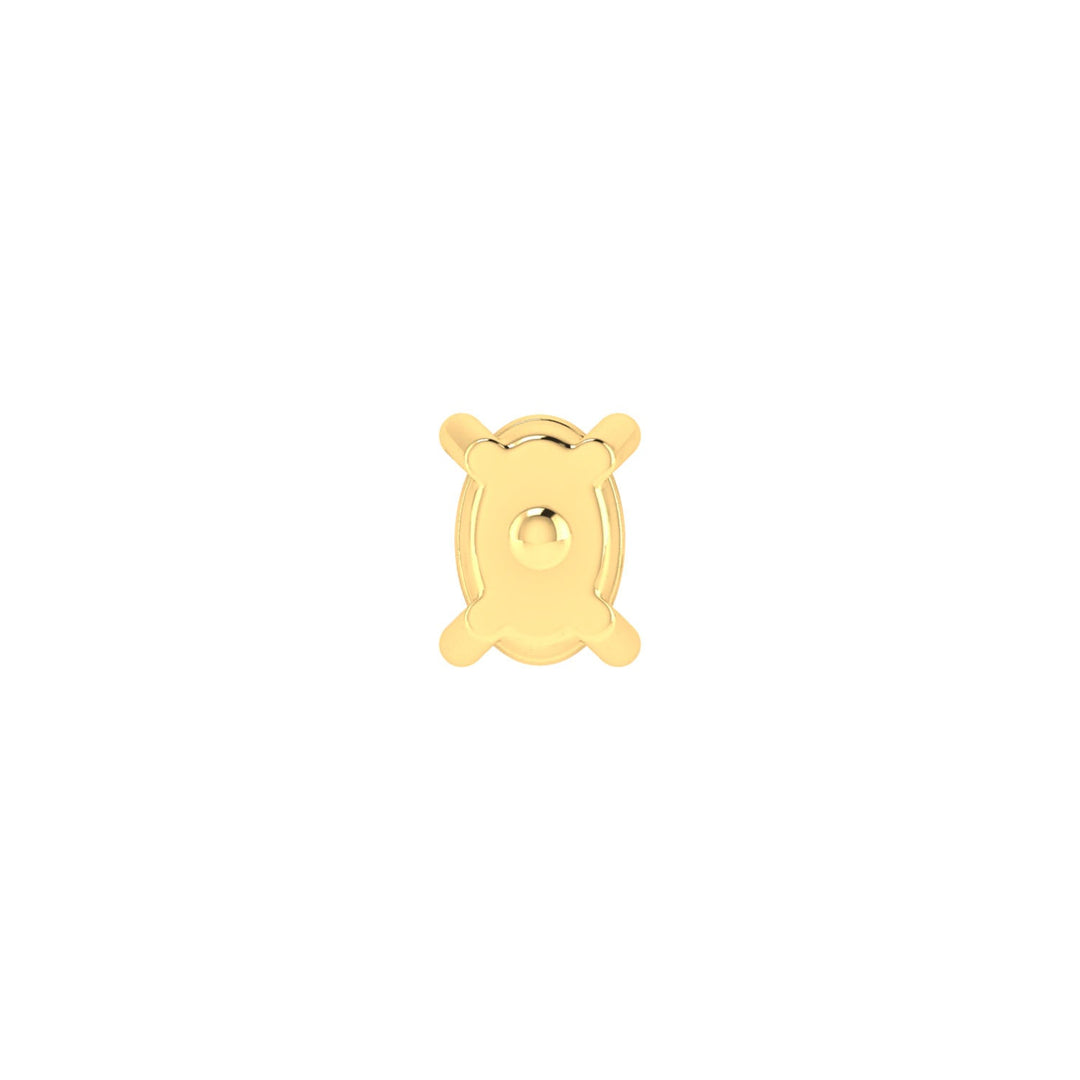 Diamond Stud Earrings with 0.25ct Diamonds in 9K Yellow Gold