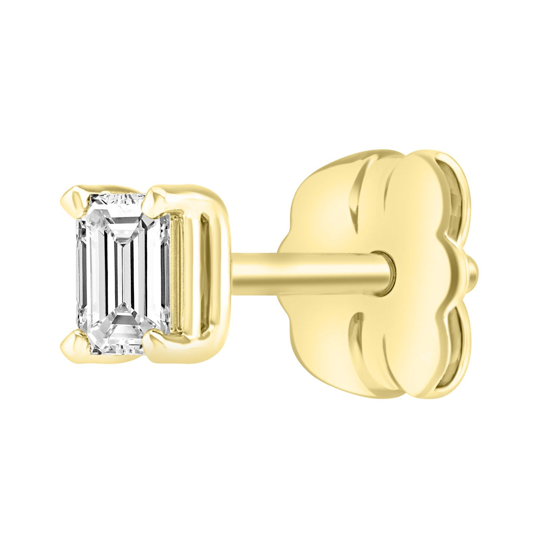 0.20ct HI I1 Diamond Earrings in 9K Yellow Gold