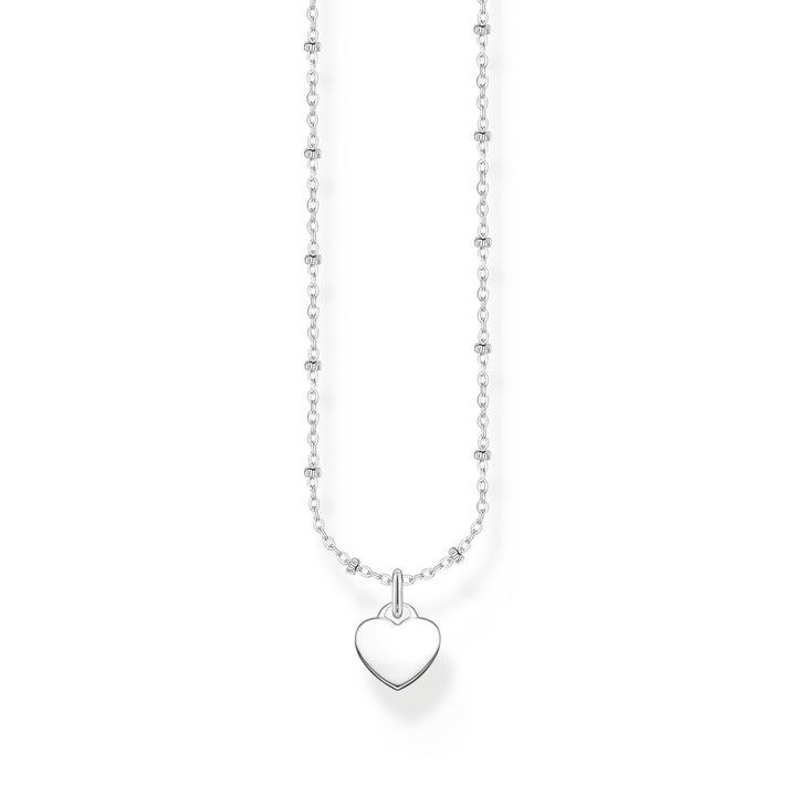 THOMAS SABO Silver necklace with heart pendant