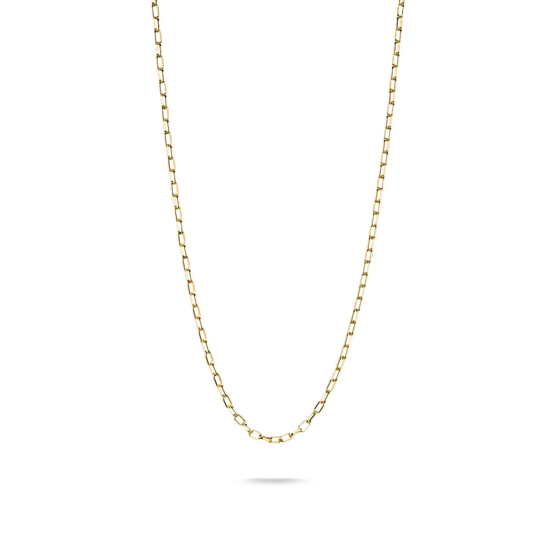 THOMAS SABO Charm Necklace Paperclip Gold