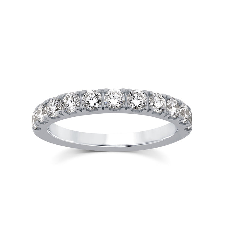 0.75ct Lab Grown Diamond Ring in 9K White Gold