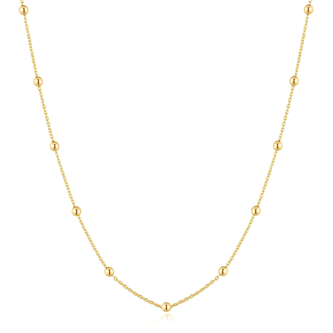 Ania Haie Gold Beaded Chain Necklace
