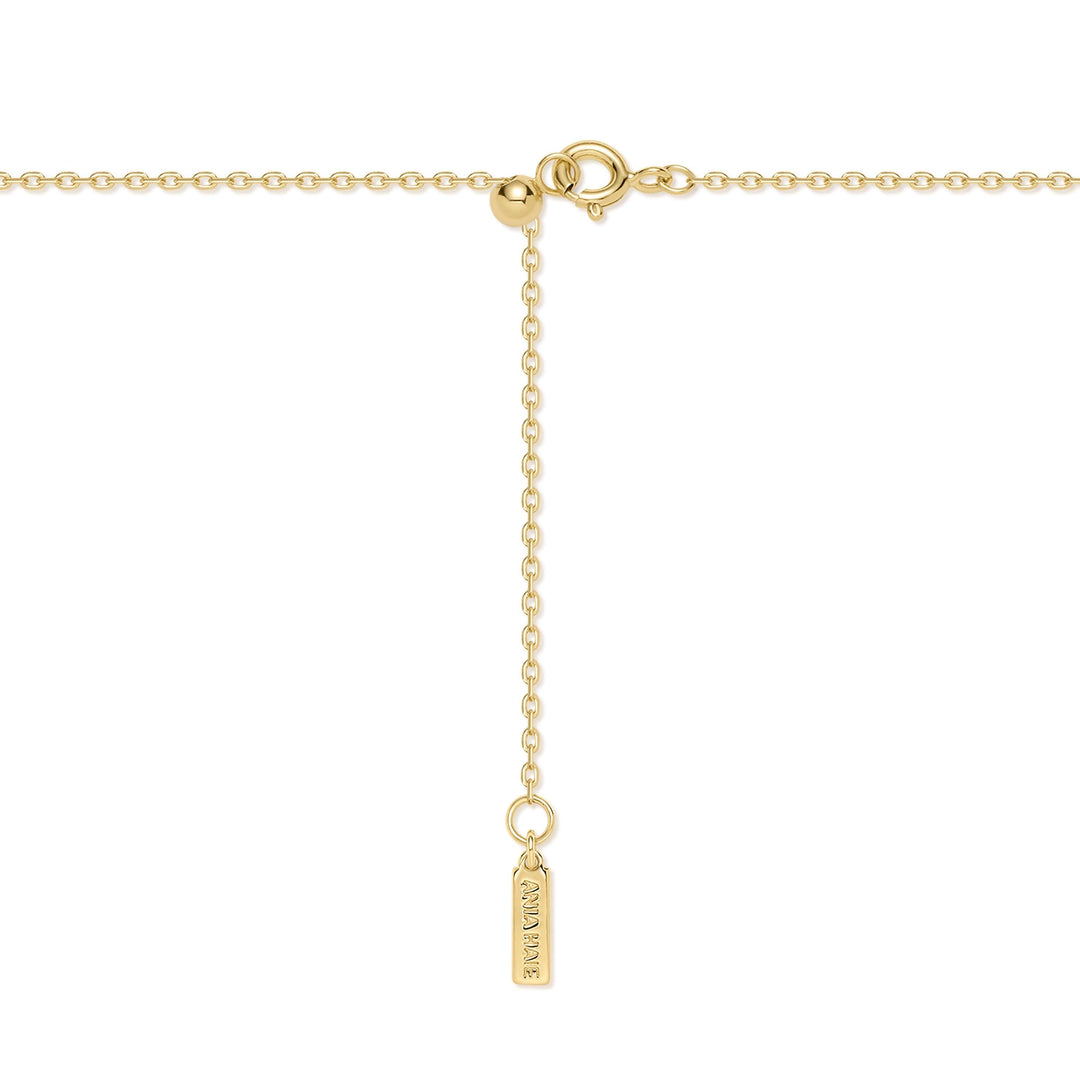 Ania Haie Gold Tiger Eye Droplet Pendant Necklace