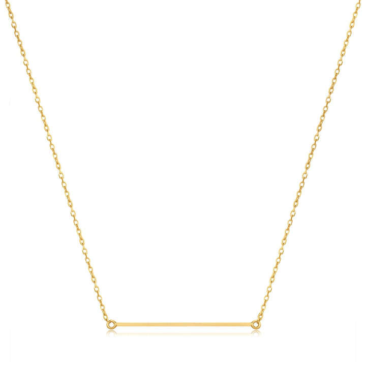 Ania Haie 14kt Gold Solid Bar Necklace