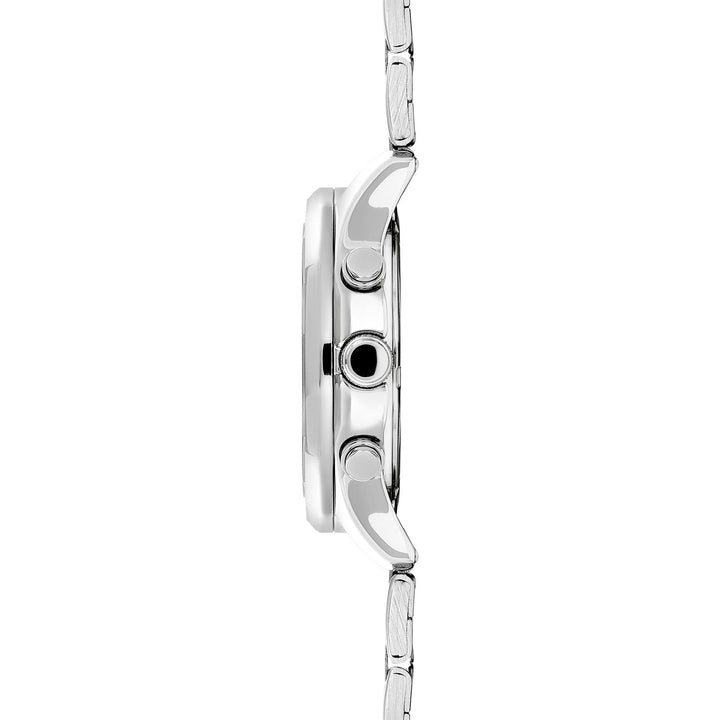 Sekonda Mens Octaire Black Dial Stainless Steel Bracelet 40mm Watch